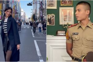 Unggah foto 8 tahun lalu dan kini bareng adik TNI, paras Sabrina Chairunnisa bikin gagal fokus