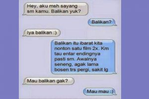 13 Chat lucu usaha balikan sama mantan ini ada-ada saja caranya, endingnya tidak terduga