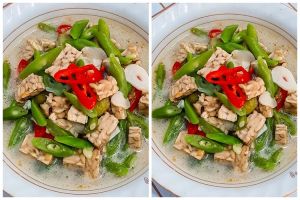 Resep sayur buncis santan lombok hijau, gurih dan lezat