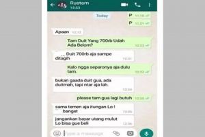 Galakan yang ngutang, 13 chat lucu nagih uang ke teman ini endingnya kena omelan