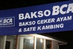 Kreatif pol, 11 tulisan lucu di spanduk tukang bakso ini penuh singkatan nyeleneh