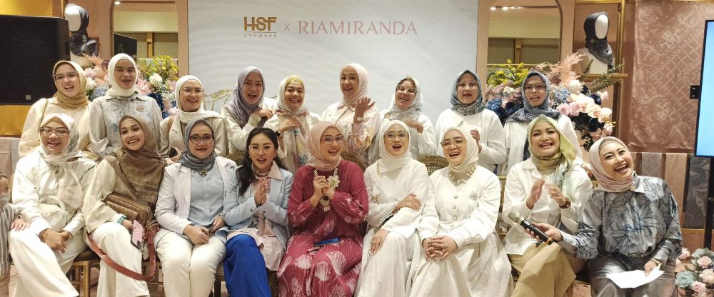 HSF Eyewear X Ria Miranda bikin kacamata khusus hijaber, ini rahasia bisa pas untuk wanita Indonesia