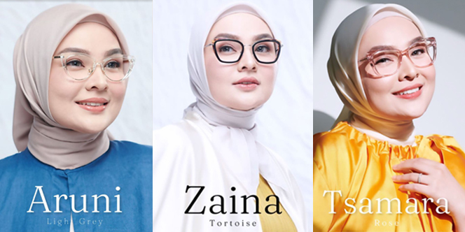 HSF Eyewear X Ria Miranda bikin kacamata khusus hijaber, ini rahasia bisa pas untuk wanita Indonesia