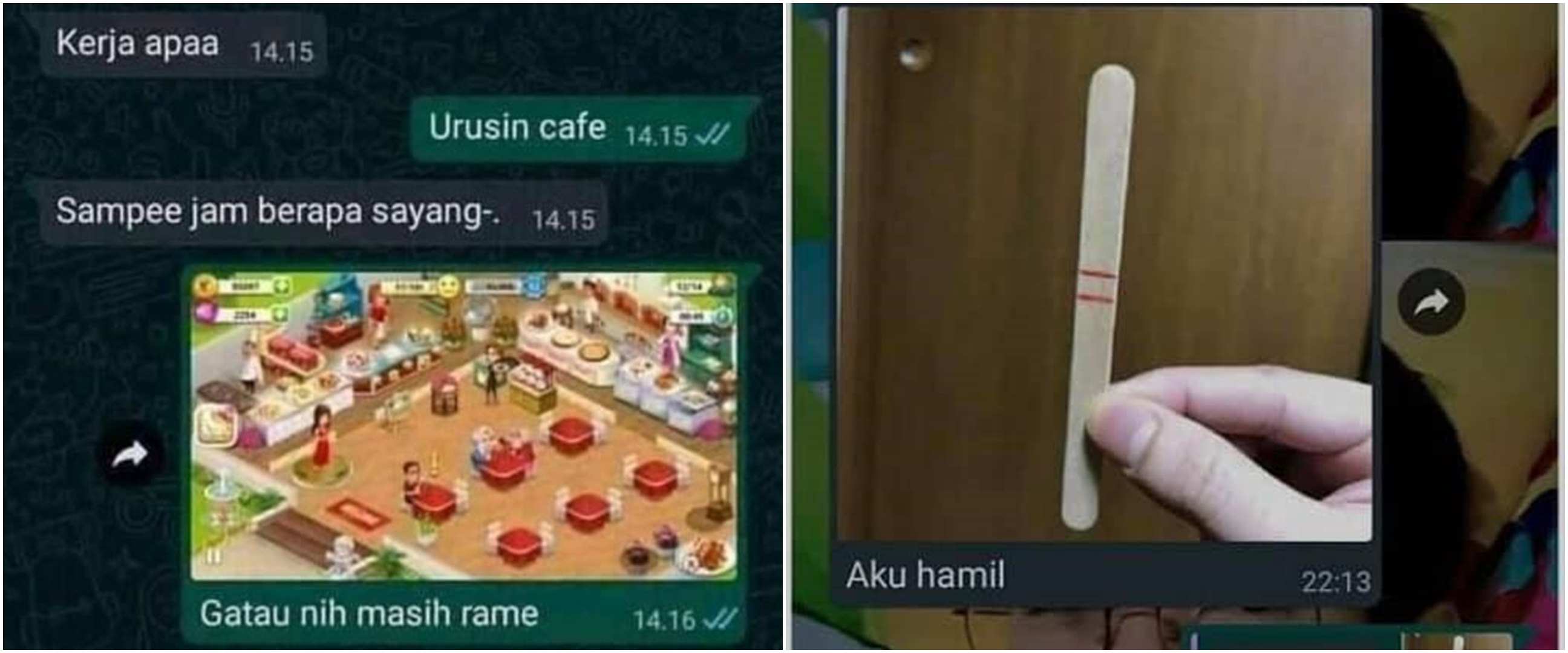Jadi huru-hara, 11 chat lucu ngerjain pacar ini bikin deg-degan