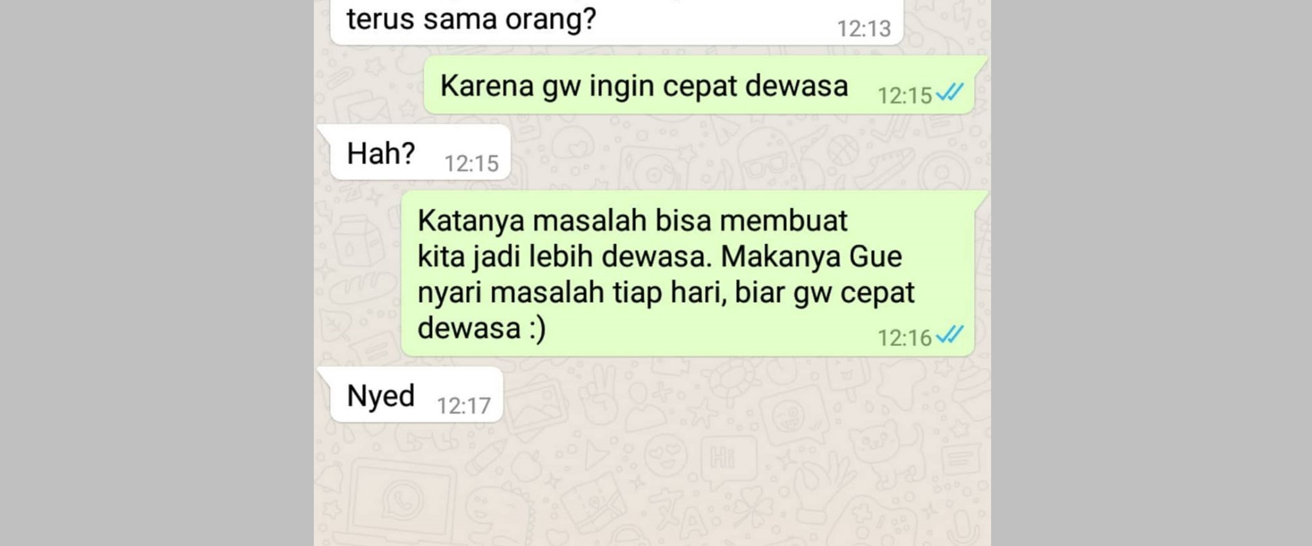 11 Chat lucu salah paham sama teman ini mengandung plot twist, isinya kocak abis 