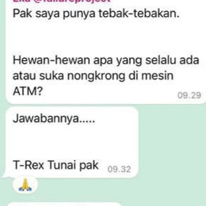 14 Tebakan lucu ala bapak-bapak yang mindblowing, dari T-rex sampai sendal jepit bikin kamu nyengir