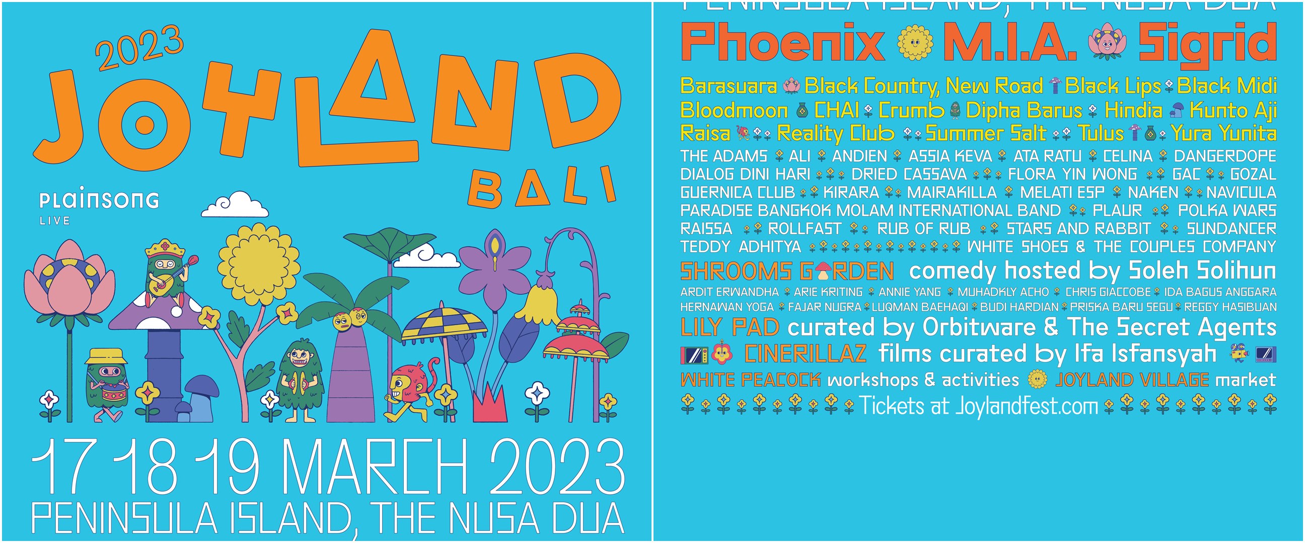 Joyland Festival 2023 kembali digelar di Bali, hadirkan penampilan spektakuler M.I.A