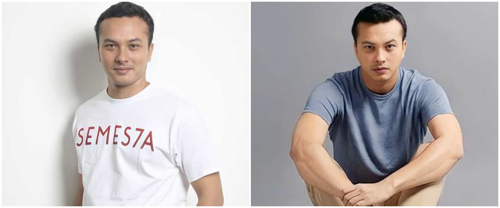 Momen langka Nicholas Saputra terekam kamera rayakan ultah ke-39, gaya rambut barunya bikin salfok