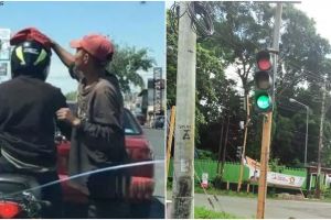 11 Momen lucu tak terduga pas di lampu merah, bingung antara jalan atau berhenti