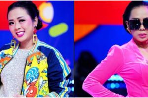 Penampakan dapur mertua Soimah ini jauh dari kata mewah, rak piring dari pring dan berlantai konblok