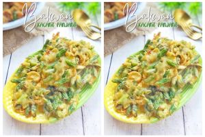 Resep bakwan kacang panjang, enak, renyah, dan praktis