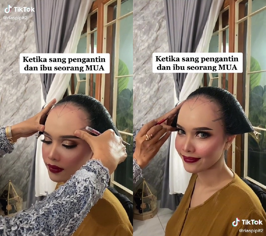 Dirias ibu sendiri pakai Paes Solo, penampilan pengantin ini manglingi pol