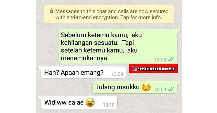 111 Gombalan lucu nan romantis ini bikin si dia auto baper