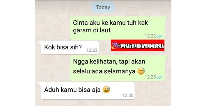 111 Gombalan lucu nan romantis ini bikin si dia auto baper