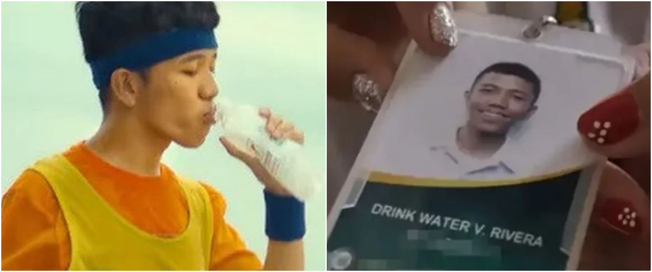 Kebetulan yang unik, pria bernama 'Drink Water' ini diterima kerja di pabrik minuman