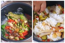 Trik bikin nasi liwet di rice cooker agar hasilnya pulen, gurih, dan tidak berminyak