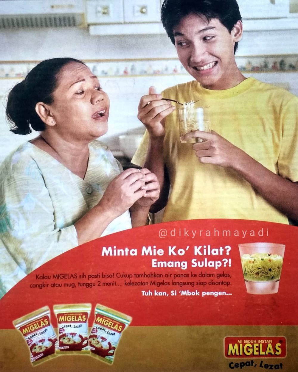 Remaja laki-laki di iklan mi instan era 2000-an sekarang jadi penjual soto, intip 11 transformasinya