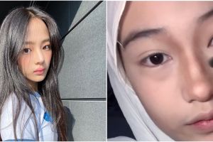 Beri tutorial recreate makeup ala cewek Korea, hasil akhirnya wanita ini disebut mirip Minji New Jeans
