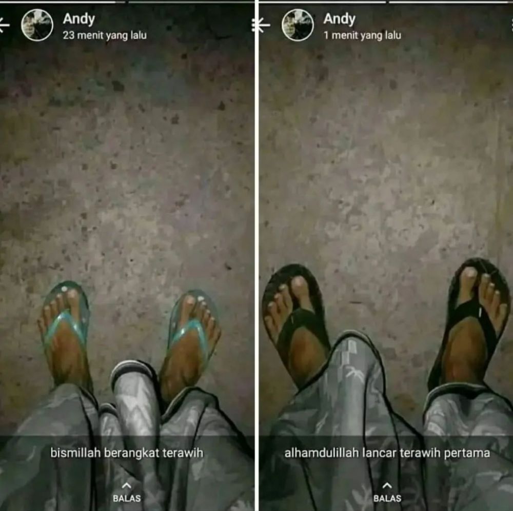 11 Potret momen nyeleneh "cuma terjadi pas Ramadan" ini bikin ketawa receh