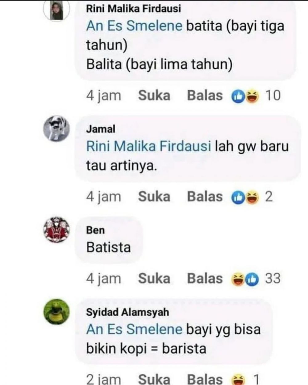Konyol banget, 11 chat ngebahas singkatan kata ini isinya ngawur parah