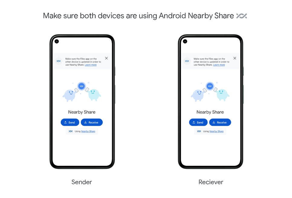 Android sudah seperti iPhone, bisa kirim file tanpa koneksi bluetooth, kabel, maupun aplikasi lainnya