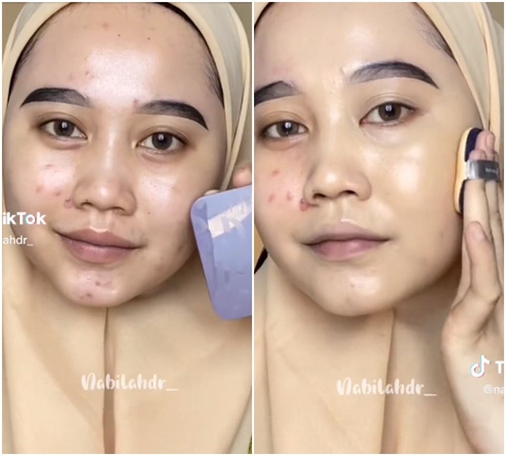 Wanita ini berikan tutorial makeup natural look, hasilnya disebut mirip Prilly Latuconsina
