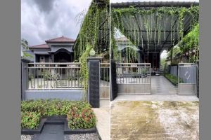 9 Potret rumah mepet sawah dengan konsep modern minimalis, teras depannya bikin iri tetangga