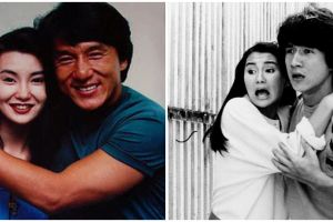 7 Potret dulu dan kini pacar Jackie Chan di Police Story, kecantikannya tak pudar di usia 50-an 