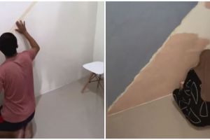 Potret pasangan suami istri kompak makeover kamar anak, hasilnya estetik pol bikin kagum