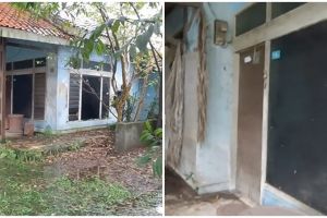 Rumah kusam tak terawat dikira terbengkalai ini ternyata dihuni wanita paruh baya, intip 7 potretnya