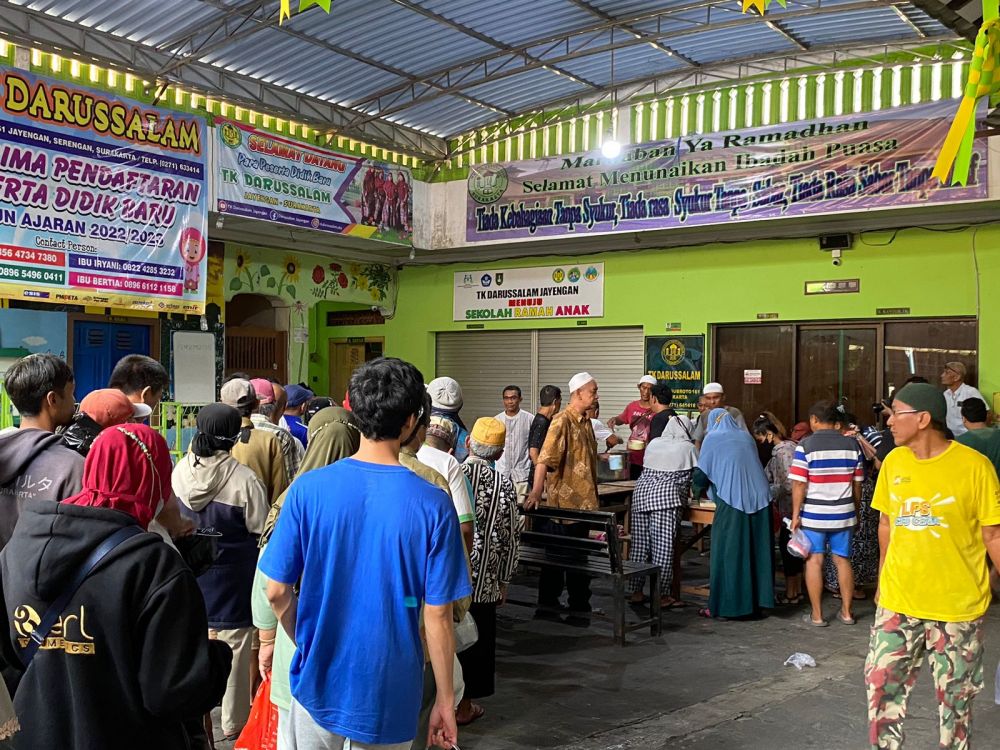 Mengenal bubur samin, kuliner Ramadan khas Banjar gratis di Solo