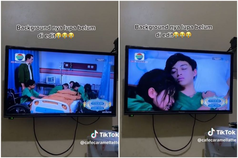 Heboh sinetron lupa diedit, ternyata begini sepelenya pembuatan adegan dengan green screen