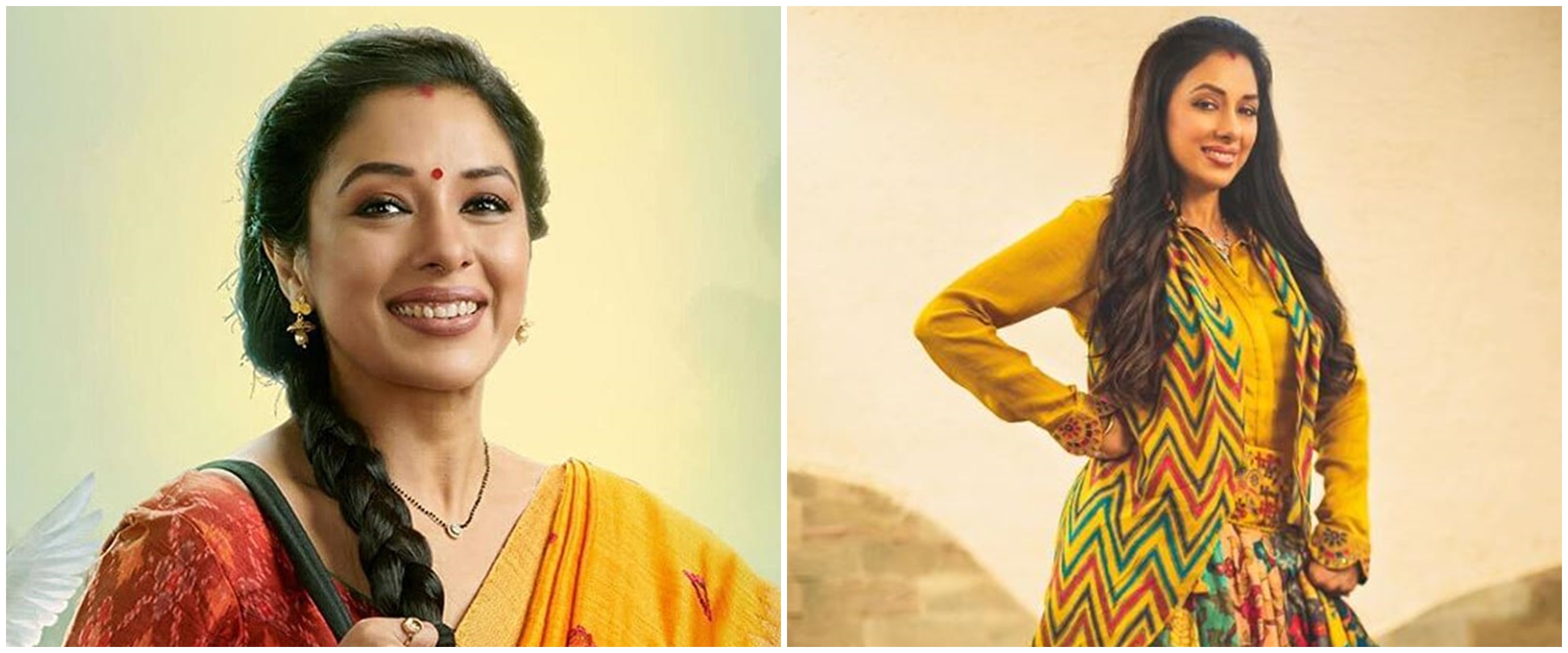 Kerap tampil dengan baju India di serial Anupamaa, intip 11 gaya modis Rupali Ganguly di dunia nyata