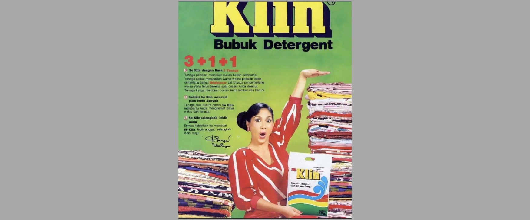 Bintang iklan detergen jadul ini masih eksis ngartis di usia 85 tahun, ini 11 potret transformasinya