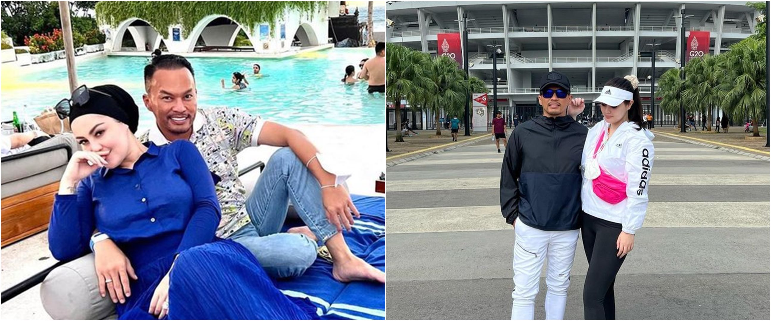 Jennifer Dunn kini lepas hijab, intip 9 momen kemesraannya dengan Faisal Harris hingga 7 tahun menikah