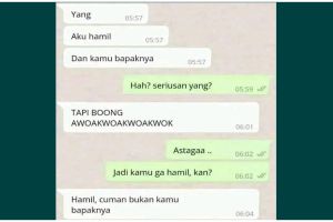 11 Chat lucu ngeprank pacar sendiri ini bikin auto galau, endingnya nyesek abis