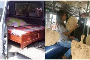 11 Benda tak terduga di dalam mobil ini bikin orang garuk kepala, ada kasur plus dipan