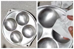 Tanpa pakai sabun, ini cara mencuci cetakan takoyaki yang masih baru agar bersih maksimal