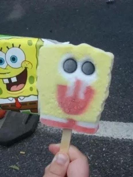 Terbanting ekspektasi, 11 potret kocak es krim nggak sesuai gambar bungkusnya ini bikin nggak selera