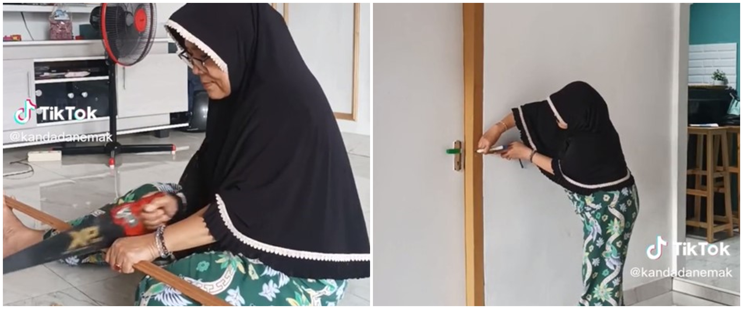 Emak-emak gabut makeover ruang keluarga jadi ala American style, hasilnya bikin takjub