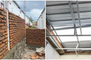 Punya sisa lahan 2 meter di rumah subsidi, wanita ini bangun dapur estetik seperti di Pinterest