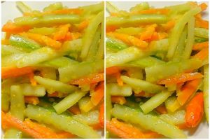 Tanpa cuka, ini cara bikin acar kuning yang sehat dan segar untuk pelengkap makanan