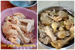 Bekal bikin opor, ini trik mengempukkan daging ayam agar tak amis dan kaldunya tidak hilang