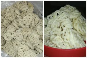 Trik menggoreng kerupuk putih keriting tanpa dijemur, renyah dan mengembang sempurna