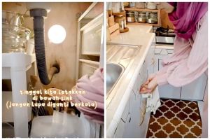 Trik basmi bau tak sedap di bawah wastafel, cukup pakai 2 bahan dapur