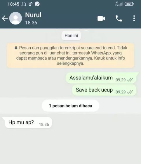 11 Chat lucu minta teman save nomor kontak ini bikin geleng kepala