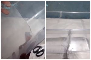 Modal Rp8.000, begini trik memperbaiki rak kulkas yang retak