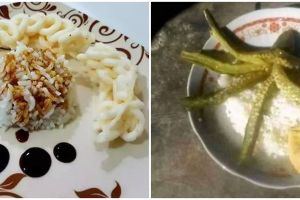 11 Potret kocak plating makanan sederhana ini jadi terlihat mewah, auto mahal harganya