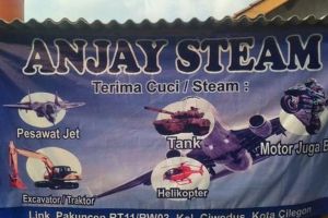 Sulit dipahami, 11 tulisan lucu di tempat cuci kendaraan ini absurdnya bikin kesal