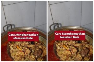 Jangan takut basi, ini trik menghangatkan gulai agar tekstur daging tak hancur dan enak disantap lagi